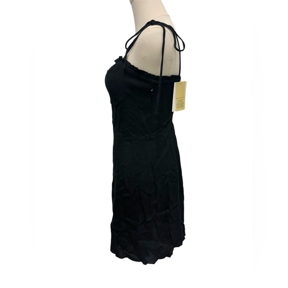 NWT Aritzia Wilfred Black Fable Mini Dress Sz 6 LBD little black dress girly - Picture 12 of 16